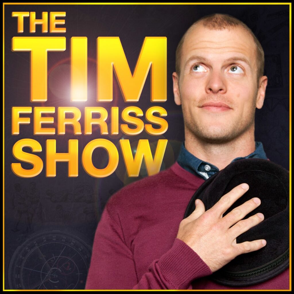 the TIm Ferriss show podcast logo